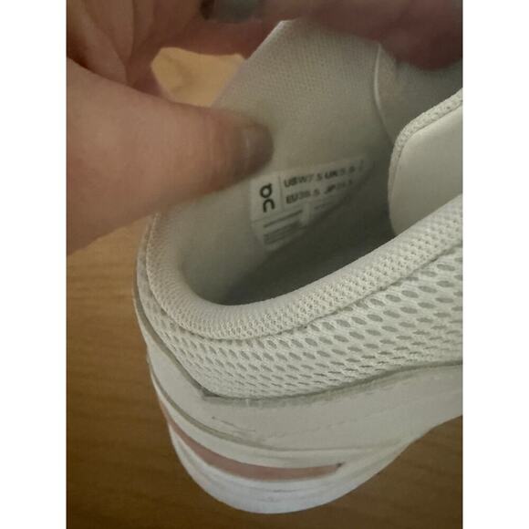 On Running The Roger Clubhouse Mid x Federer White/Rose Size 7.5 - Picture 5 of 9